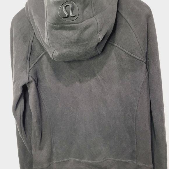 Lululemon Scuba Hoodie light cotton fleece black - Picture 9 of 12